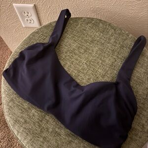 Athleta Navy Blue Bikini Top